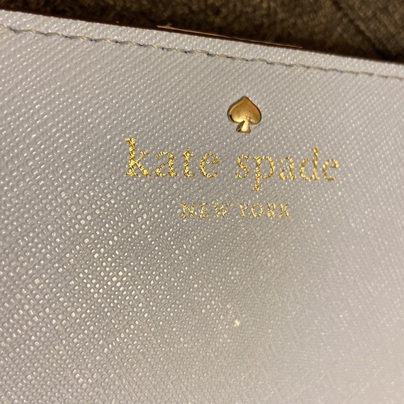 Kate Spade Sky Blue Mikas Pond Stacy Wallet - Picture 5 of 13